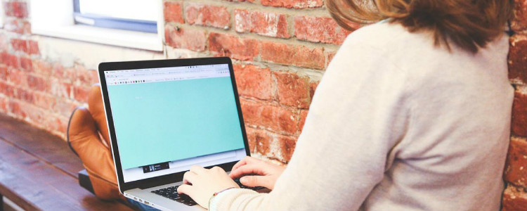 Woman on Laptop
