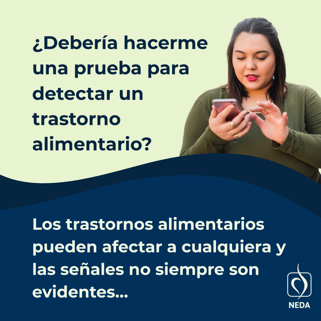 ¿Debería hacerme una prueba para detectar un trastorno alimentario?