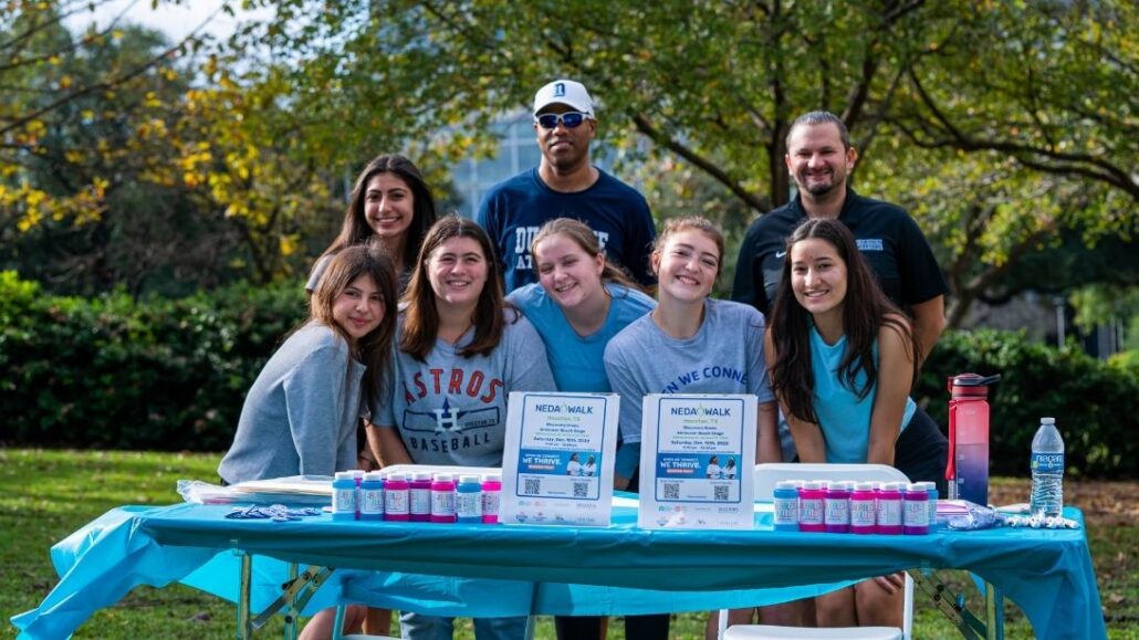 NEDA Volunteers Raising Awareness