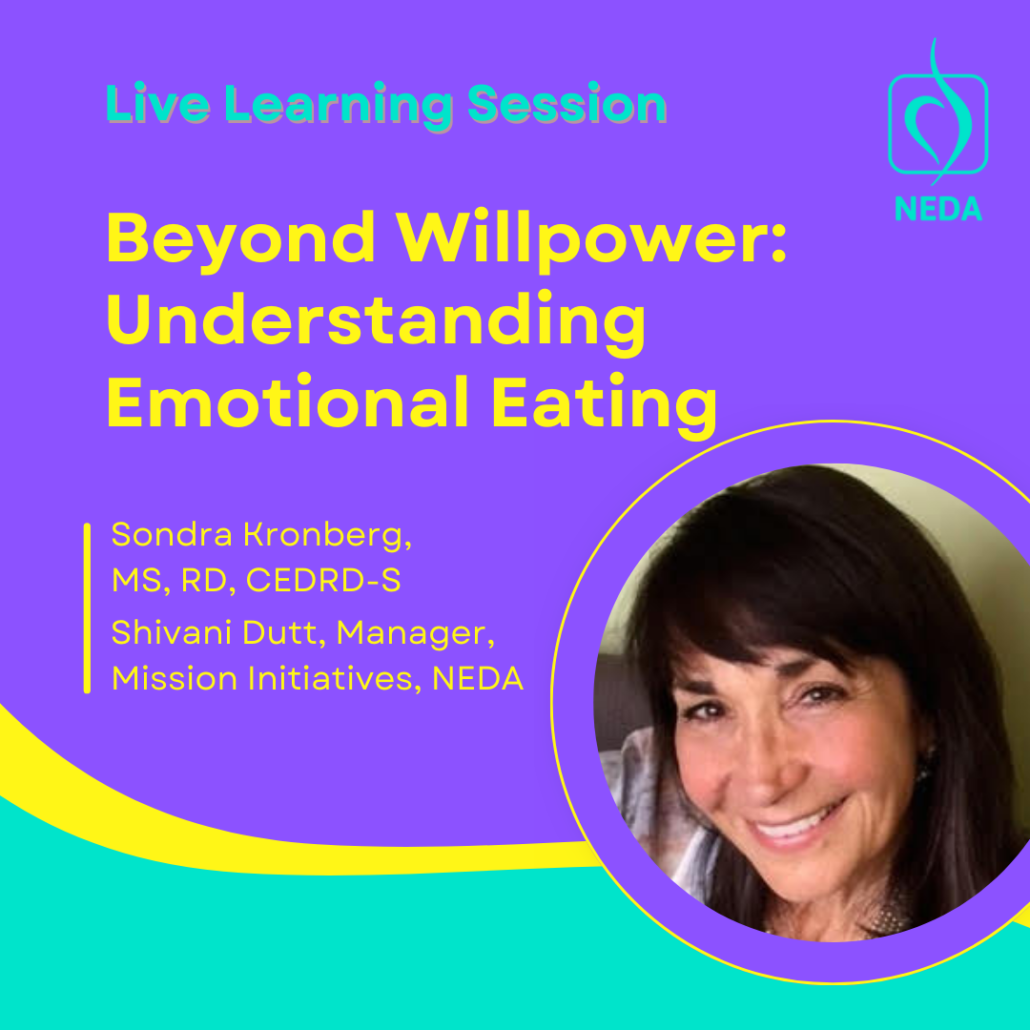 Beyond Willpower: Understanding the Psychology of Emotional Eating Learning Session